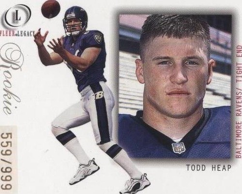 2001 Fleer Legacy Todd Heap #107