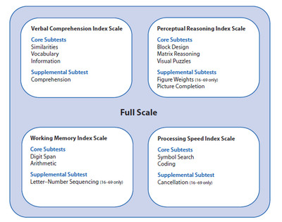 WAIS-IV Online Cognitive Assessment/IQ Test (Wechsler Adult Intelligence Scale)
