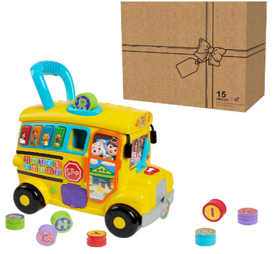 Preschool Learning Educational Bus Play Toy CoComelon Learn Skills Education Fun