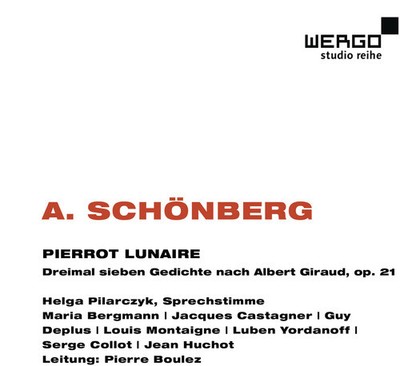 Schoenberg / Pilarczyk / Bergmann / Castagner - Pierrot Lunaire [New CD]