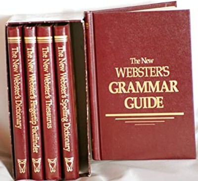 New Websters Deluxe Desk Reference Library