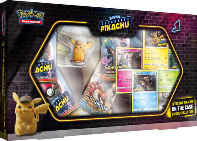 Details About Pokemon Tcg Detective Pikachu On The Case Box Figure Collection