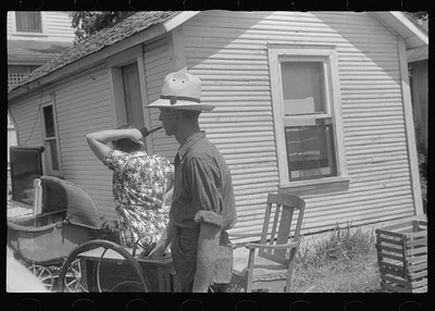 Public auction,central Ohio,OH,Farm Security Administration,FSA,August 1938,66