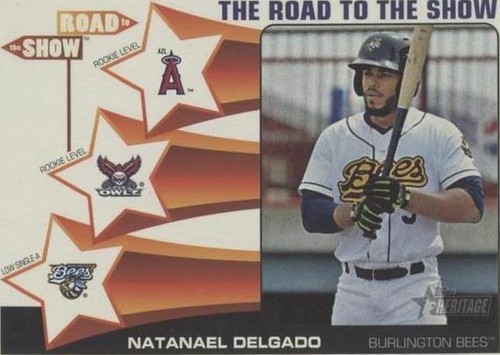 2015 Topps Heritage Minor League Edition - Natanael Delgado #RTTS-8