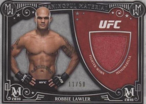2016 Topps Museum Collection - Robbie Lawler #MMR-RL