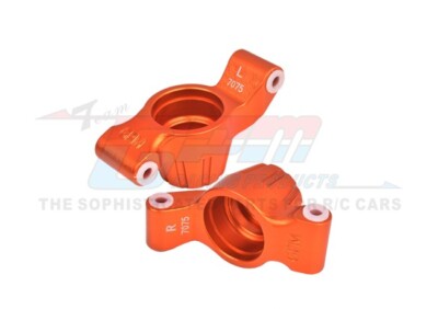 For Traxxas MAXX - ALUMINUM 7075-T6 REAR STUB AXLE CARRIERS-NEW VERSION