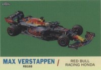 2021 Topps Chrome Formula 1 - Max Verstappen #T61-MV