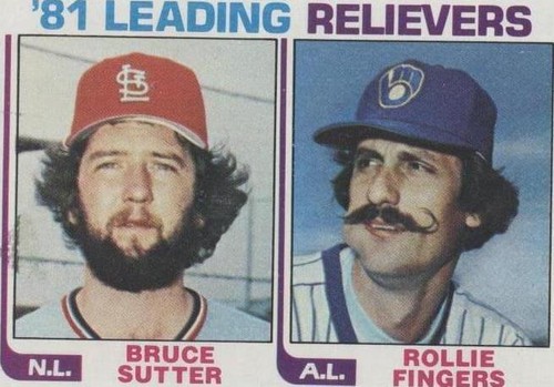 1982 Topps - Bruce Sutter Rollie Fingers #168