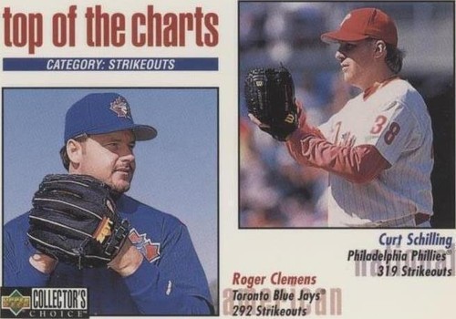 1998 Upper Deck Collector's Choice - Curt Schilling Roger Clemens #258