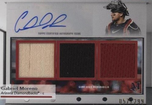 2024 Topps Museum Collection - Gabriel Moreno #SWTRA-GM
