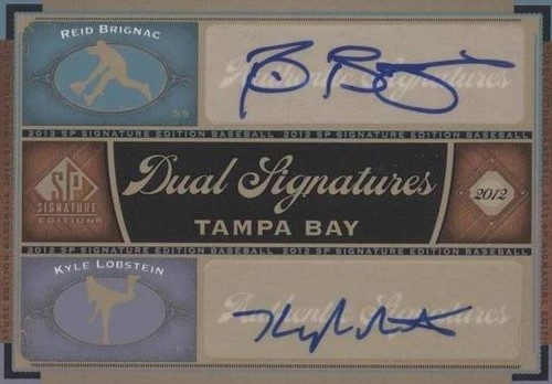 2012 SP Signature Edition - Kyle Lobstein Reid Brignac #TB14
