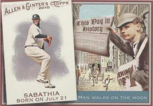 2010 Topps Allen & Ginter's - C.C. Sabathia #TDH20
