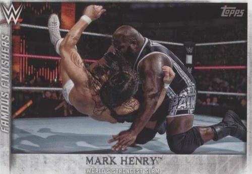 2015 Topps WWE Undisputed - Mark Henry #FF-20