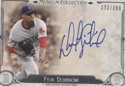 2014 Topps Museum Collection - Felix Doubront #AA-FD