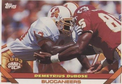 1993 Topps Demetrius DuBose #494