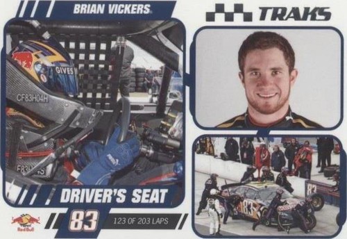 2007 Press Pass Traks - Brian Vickers #DS 10