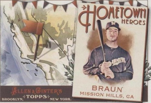 2011 Topps Allen & Ginter's - Ryan Braun #HH10