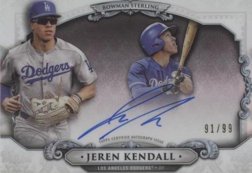 2018 Bowman - Jeren Kendall #BSA-JK