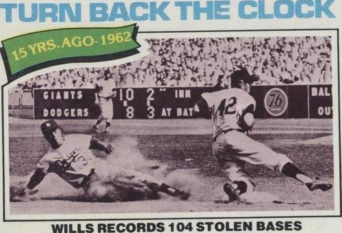 1977 Topps - Maury Wills #435