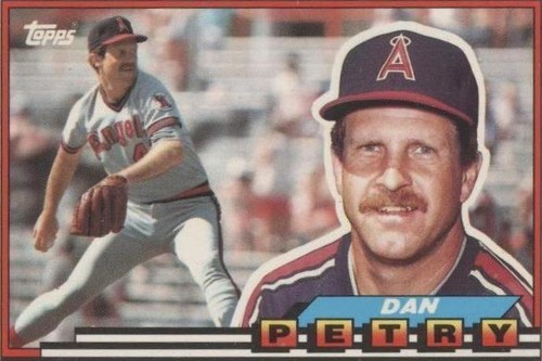 1989 Topps Big - Dan Petry #178