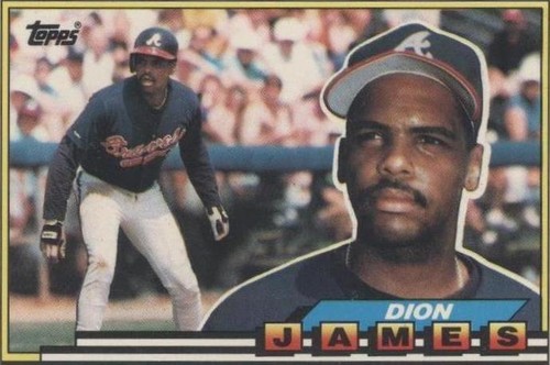 1989 Topps Big - Dion James #223