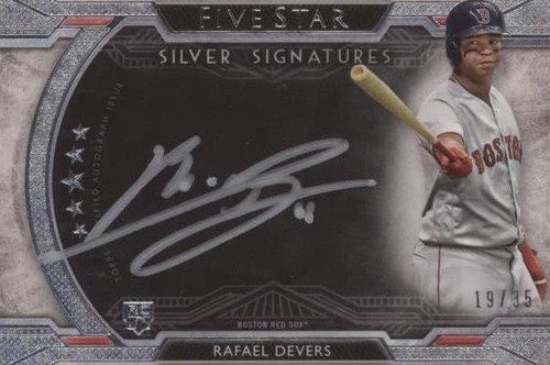 2018 Topps Five Star - Rafael Devers #FFSS-RD