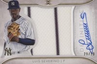 2018 Topps Definitive Collection - Luis Severino #ARC-LS