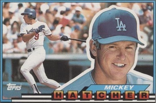 1989 Topps Big - Mickey Hatcher #63