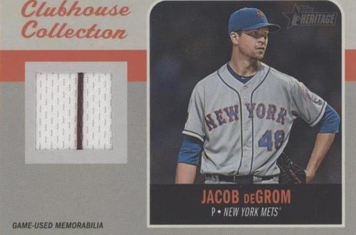 2019 Topps Heritage - Jacob deGrom #CCR-JD