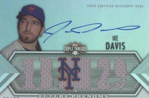 2012 Topps Triple Threads - Ike Davis #124
