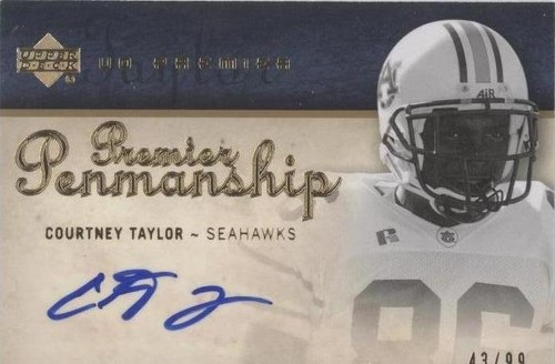 2007 UD Premier Courtney Taylor #PP-CT