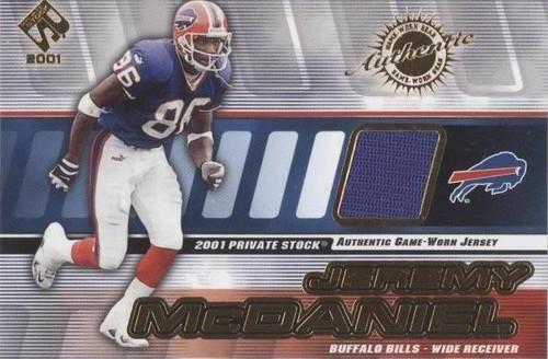 2001 Pacific Private Stock Jeremy McDaniel #15