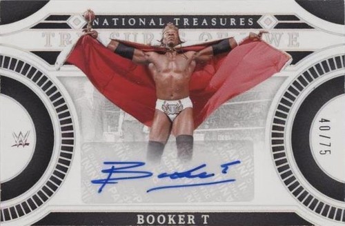 2024 Panini National Treasures WWE - Booker T #TS-BKT