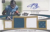 2012 Topps Prime Justin Blackmon #PV-JB