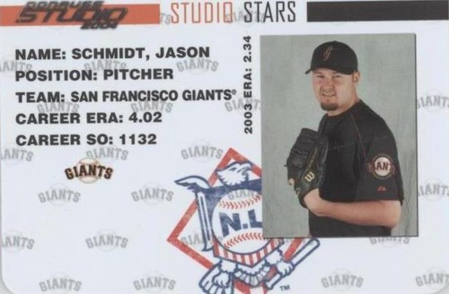 2004 Donruss Studio - Jason Schmidt #SS-24
