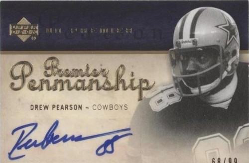 2007 UD Premier Drew Pearson #PP-DP