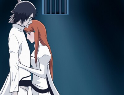 Anime espada inoue orihime ulquiorra schiffer hueco Stitched Gaming Mat Desk