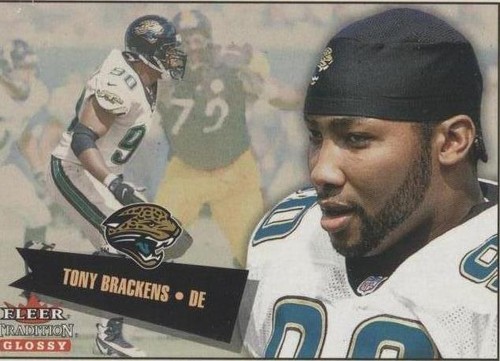 2001 Fleer Tradition Glossy Tony Brackens #64