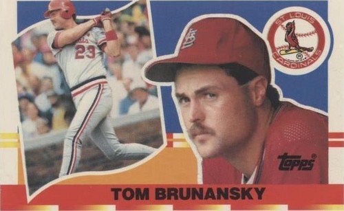 1990 Topps Big - Tom Brunansky #94