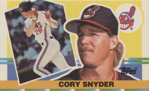 1990 Topps Big - Cory Snyder #221