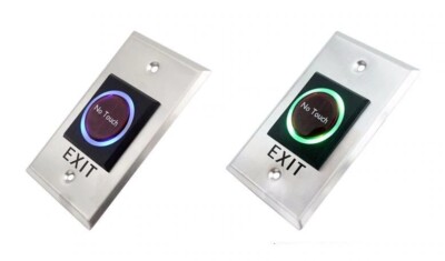 NSEE K1/K2 Push To Exit Release Switch Button LED Lighted Stainless Steel NO/NC