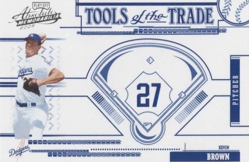 2005 Playoff Absolute Memorabilia - Kevin Brown #TT-142