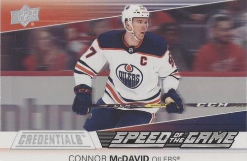 2021-22 Upper Deck Credentials - Connor McDavid #SG1
