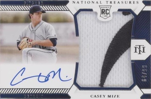 2021 Panini National Treasures - Casey Mize #208