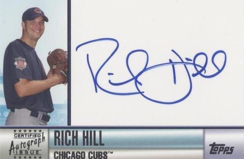 2006 Topps - Rich Hill #TA-RH
