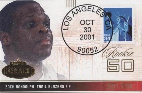 2001-02 Fleer Force - Zach Randolph #119