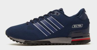 Adidas Originals ZX 750 Woven Sneaker Schuhe Blau Herren HQ4300