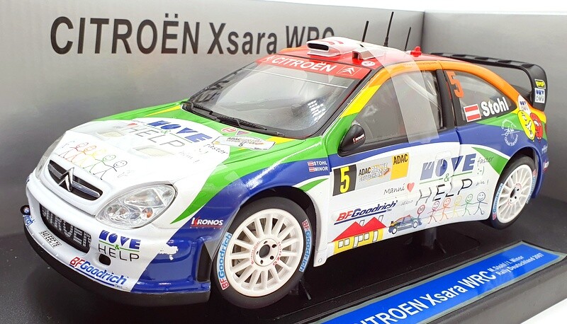 ハッピーAUTO art 1/18 CITROEN XSARA WRC Citroen Xsara WRC 2004 1:18 AUTOart - YouTube