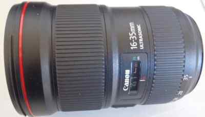 Canon EF 16 35mm f/2.8L III USM Lens, Black