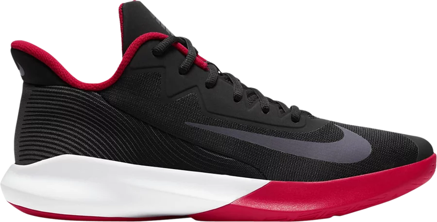 

Мужские кроссовки Nike Precision IV 4 Black University Red White Grey CK1069-005 9,5, Черный, Nike Precision IV